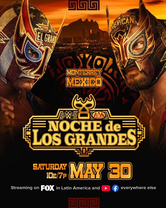 Lucha Libre AAA: Fecha, horario y dónde ver el Máscara vs Máscara de los Grandes Americanos.