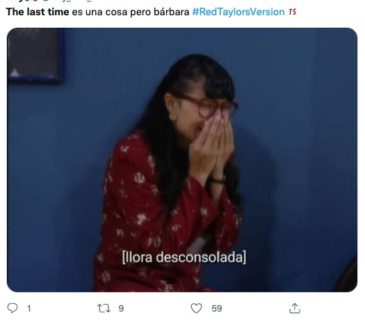 Memes de Taylor Swift por su álbum 'Red (Taylor's Version)'