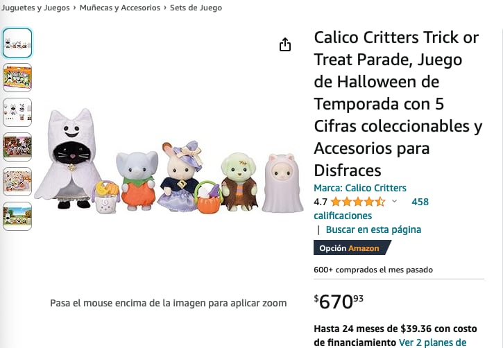 Ternurines dark site de Sylvanian Families.