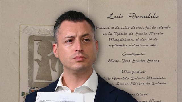 Luis Donaldo Colosio muestra invitación de su bautizo y asegura ser de Sonora
