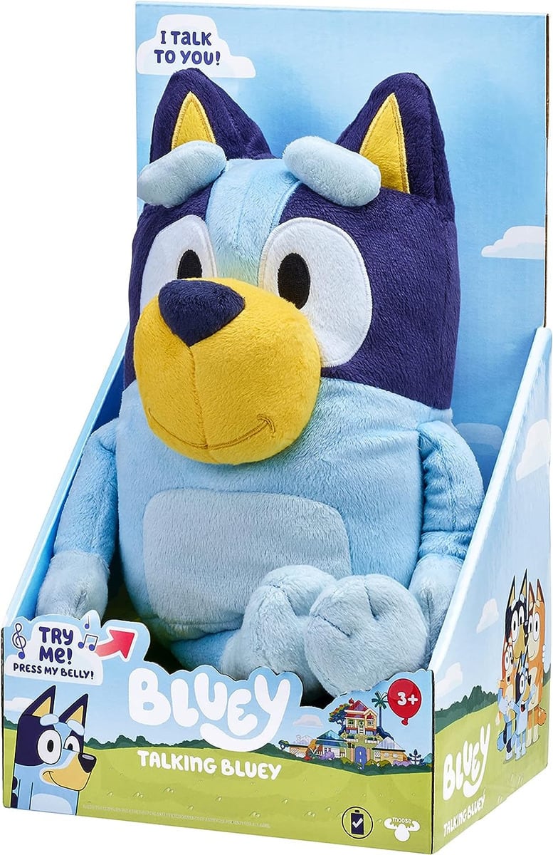 Peluche de Bluey que habla: Precio en oferta y dónde comprar el juguete coleccionable de la perrita azul
