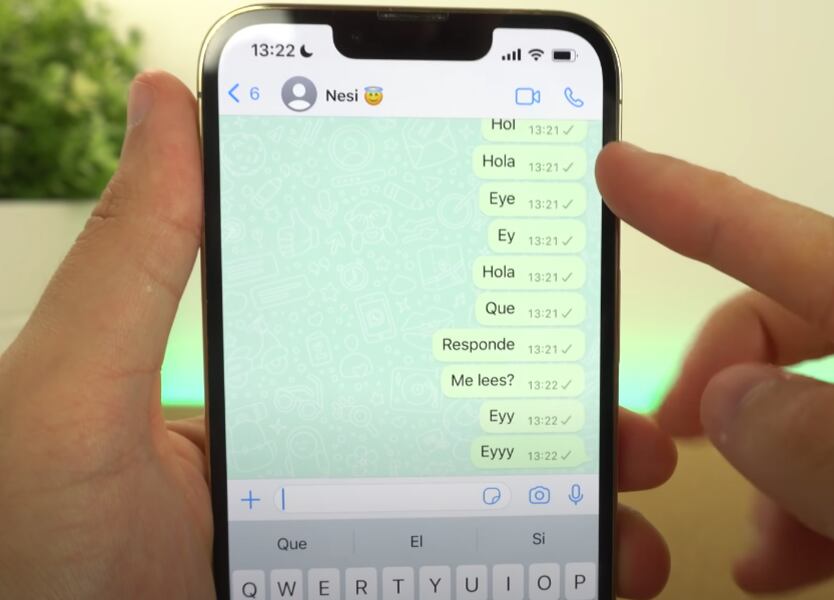Chat de WhatsApp