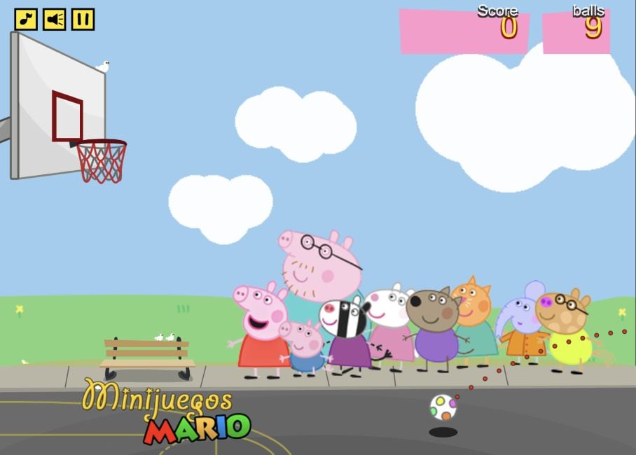 Peppa Pig Basketball