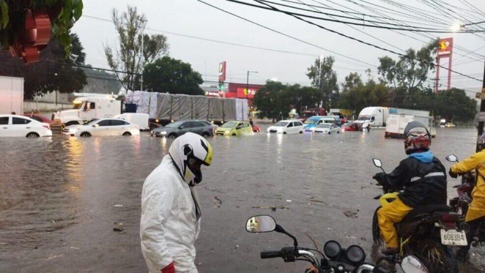 Inundaciones en Tultitlán