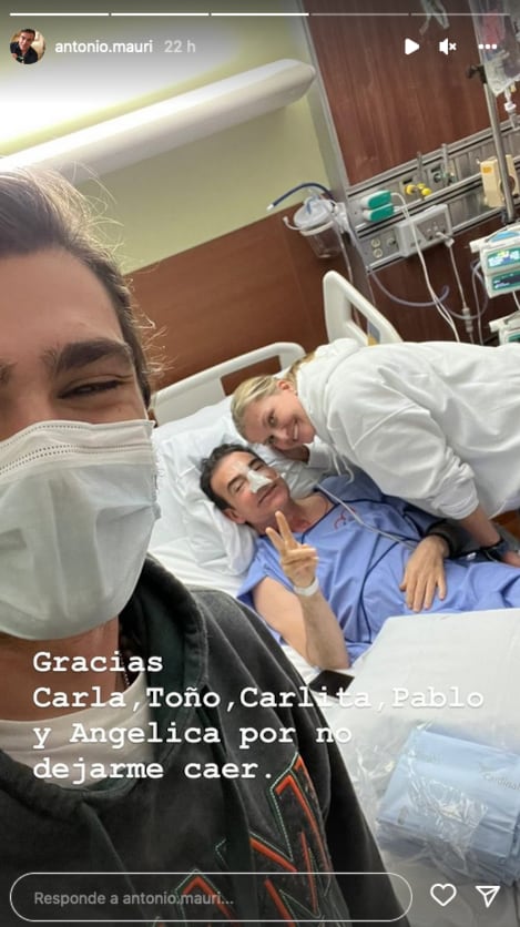 Toño Mauri, así vivió su última operación.