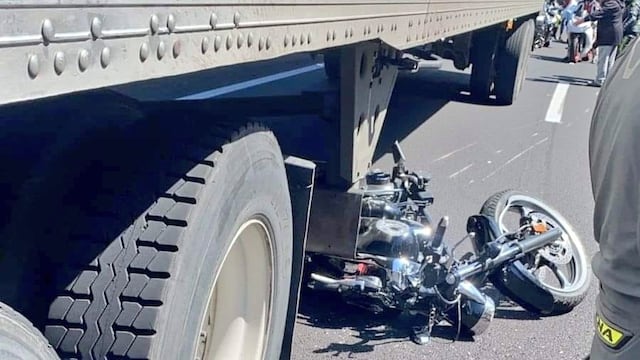 Accidente en la autopista México-Cuernavaca