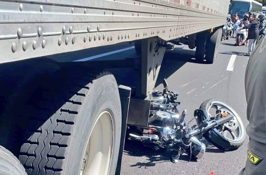 Accidente en la autopista México-Cuernavaca
