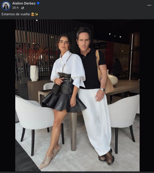 Aislinn Derbez y Mauricio Ochmann alimentan rumores de romance