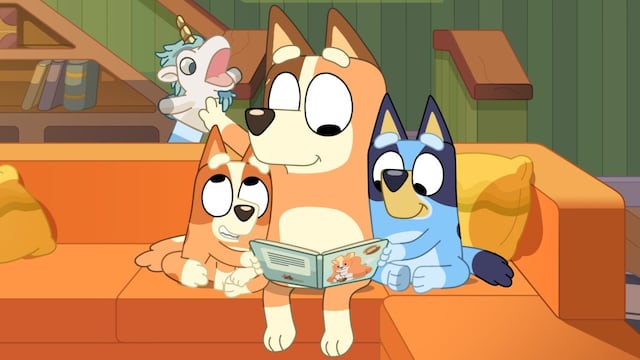 A leer con Bluey