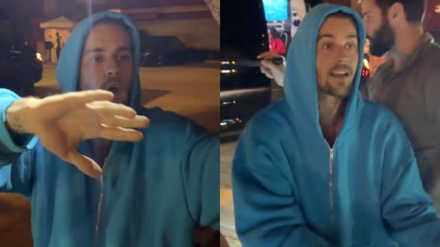 Justin Bieber explota contra un paparazzi