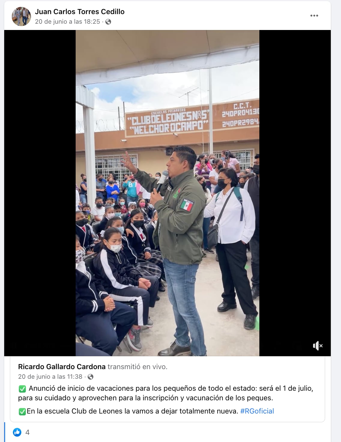 Adelantan fin de clases presenciales en SLP