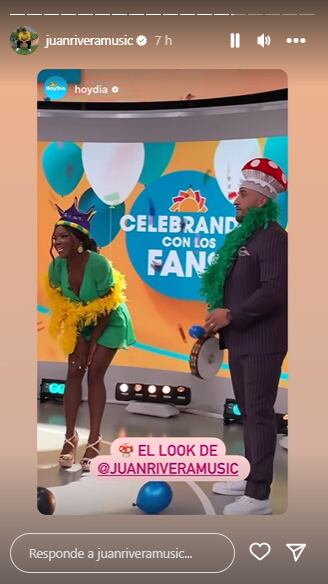 Juan Rivera en el matutino Hoy Día