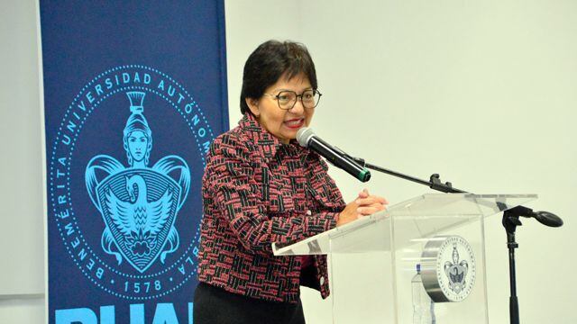 María Lilia Cedillo, rectora de la BUAP