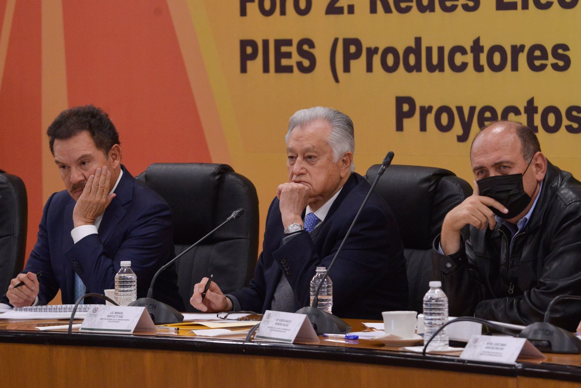 Manuel Bartlett en foro de Parlamento Abierto sobre la Reforma Eléctrica