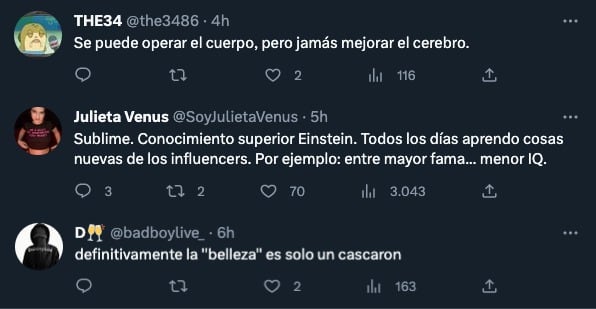 Seguidores de Manelyk González se burlan de ella por la frase de sus fotos