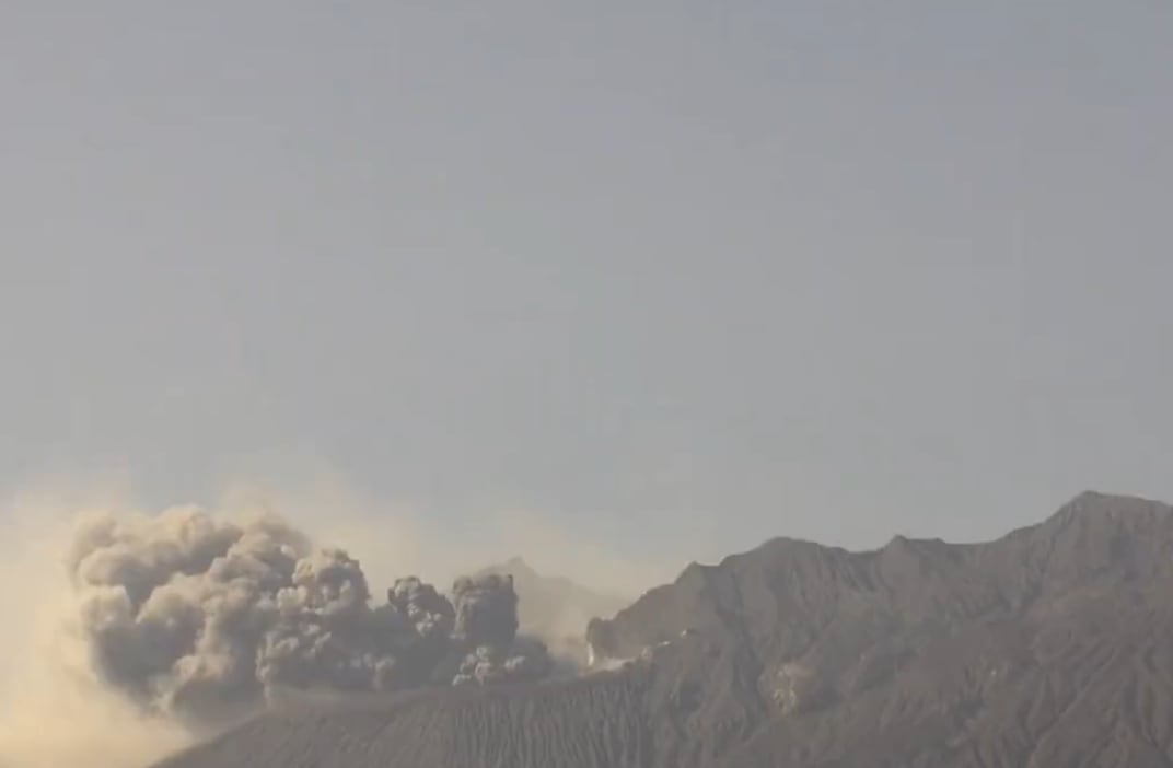 Erupción del volcán Sakurajima