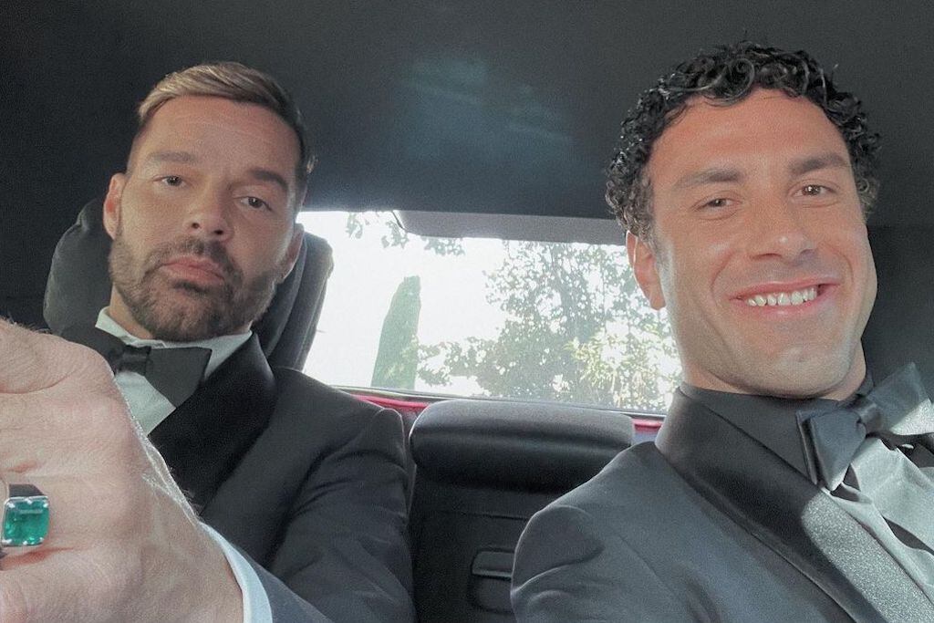 Ricky Martin y Jwan Yosef