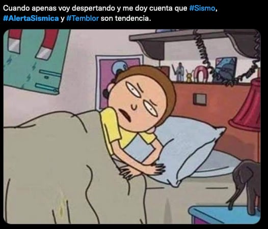 Meme del sismo en Michoacán.