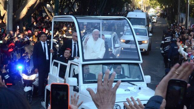 Papa Francisco. Visita a México.