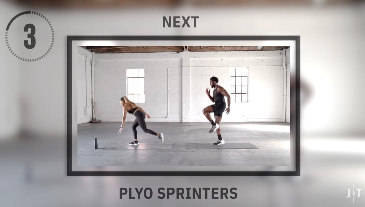 Rutina de HIIT en YouTube
