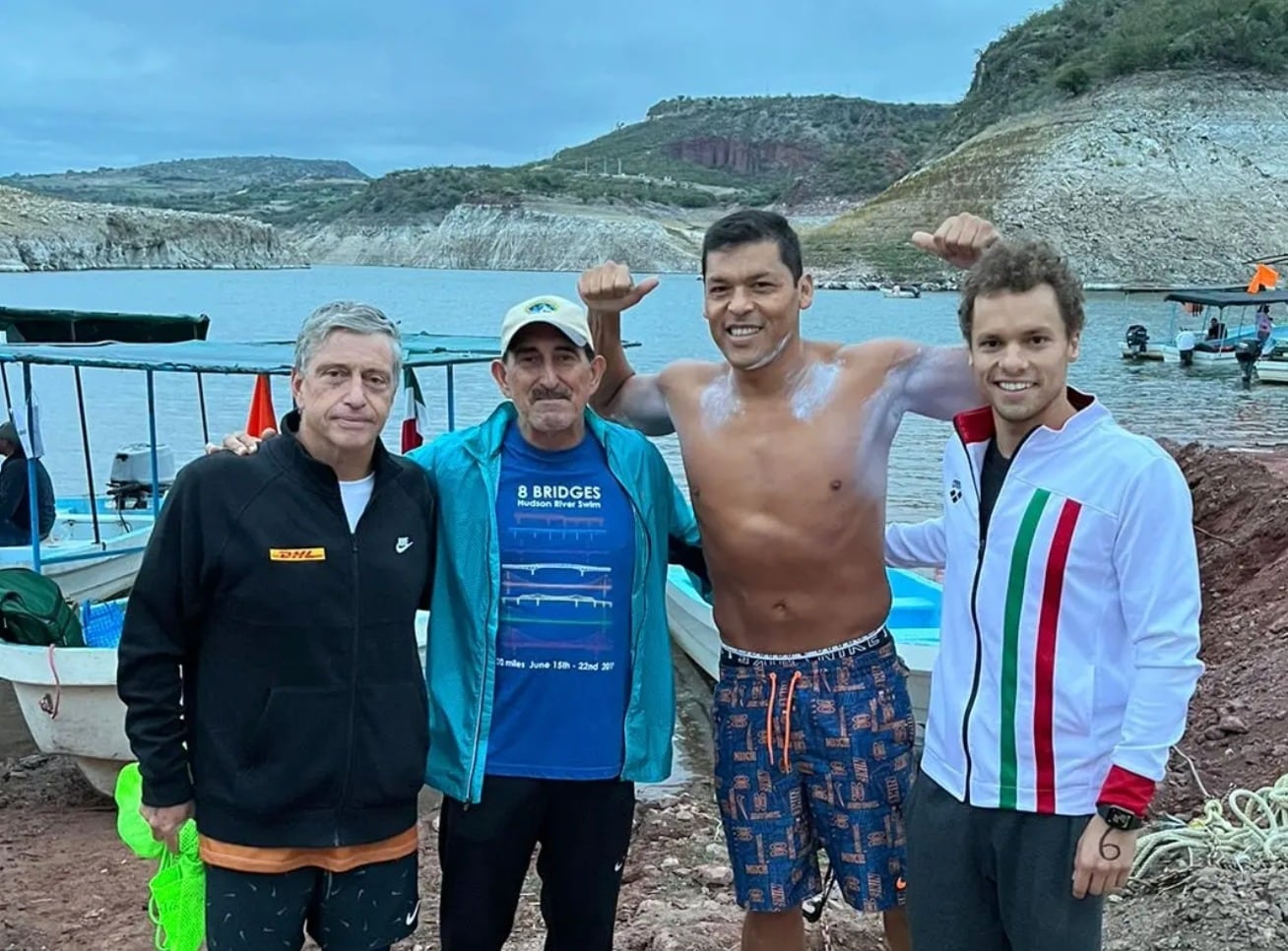 Graco Morlán, nadador mexicano de aguas abiertas.