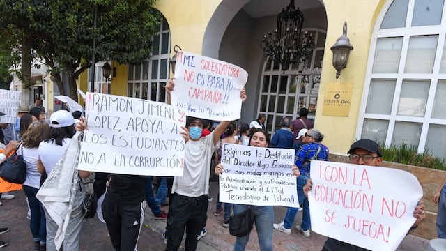 El Tecnológico de Toluca se encuentra en paro estudiantil; exigen destitución del director
