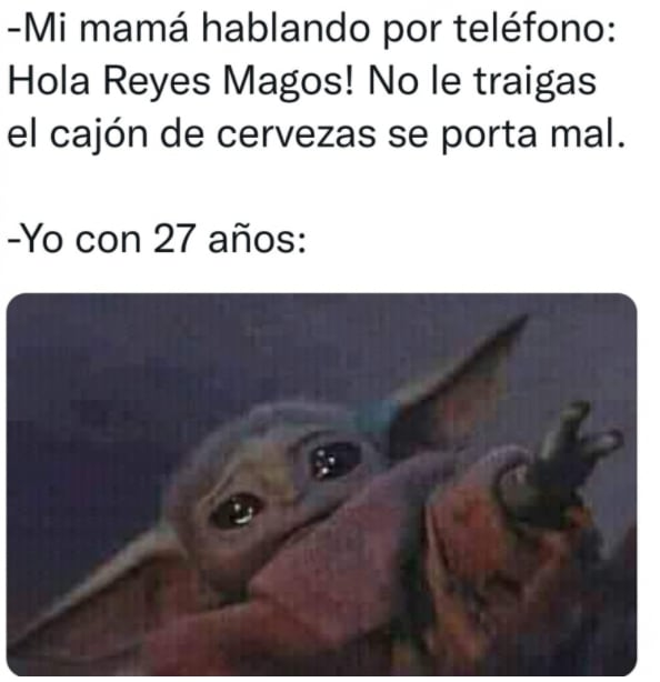 Meme de los Reyes Magos