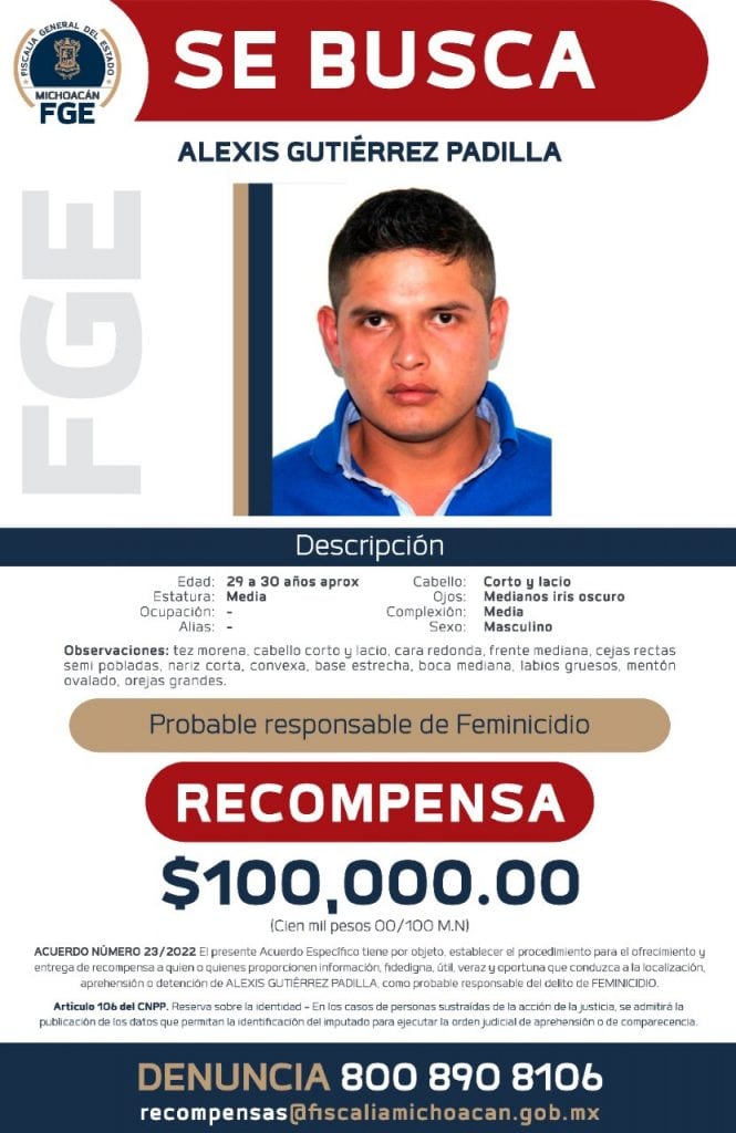Boletín de recompensa
