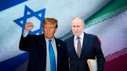 Donald Trump y Vladimir Putin coinciden en opiniones sobre el conflicto Israel vs. Irán
