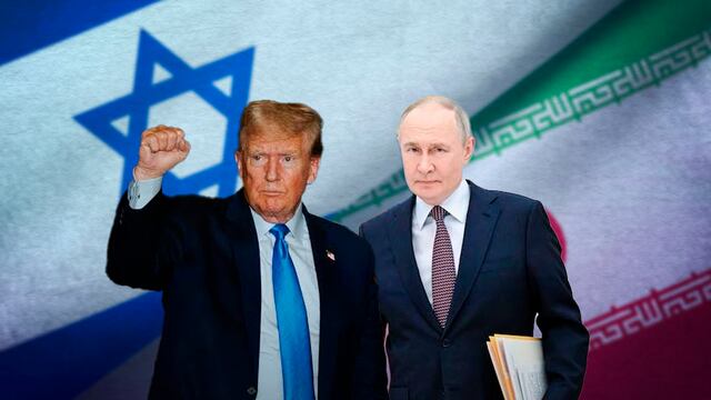 Donald Trump y Vladimir Putin coinciden en opiniones sobre el conflicto Israel vs. Irán