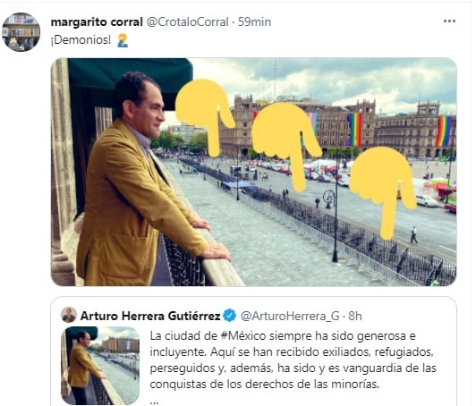 Critican a Arturo Herrera