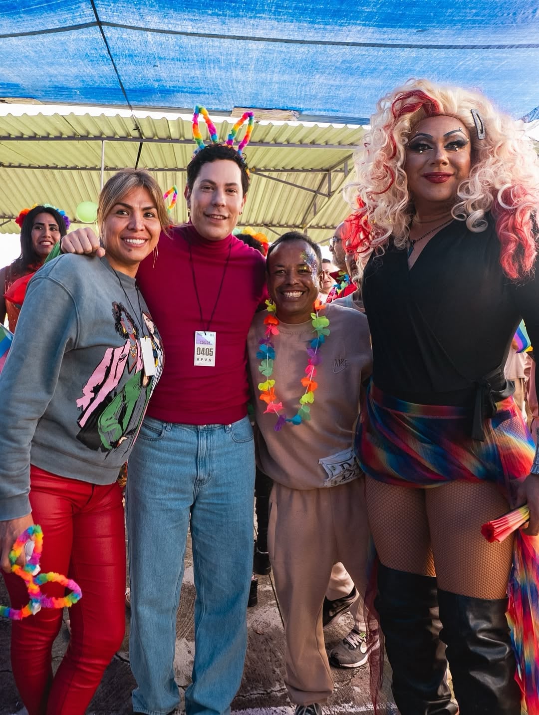 Christian Chávez se une a la Marcha del Orgullo LGBT 2025 al interior del Reclusorio Norte