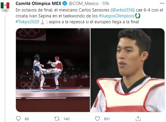 Carlos Sansores cae en su primer pelea