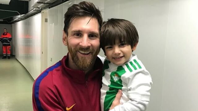 Messi con Máximo Guardado