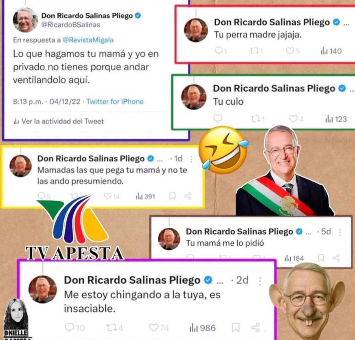 Sabina Berman exhibió los insultos cargados de violencia de Ricardo Salinas Pliego