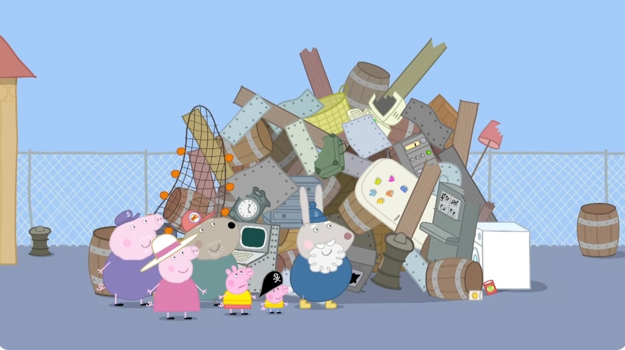 Peppa Pig por Día de la Marina Nacional en Youtube