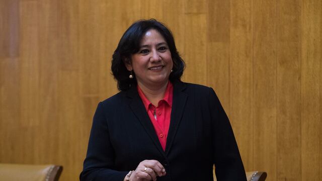 Irma Eréndira Sandoval, titular de la SFP.