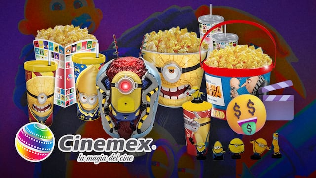 Los combos de Cinemex de Mi Villano Favorito 4