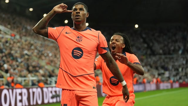 Rashford comanda la victoria del Barcelona.