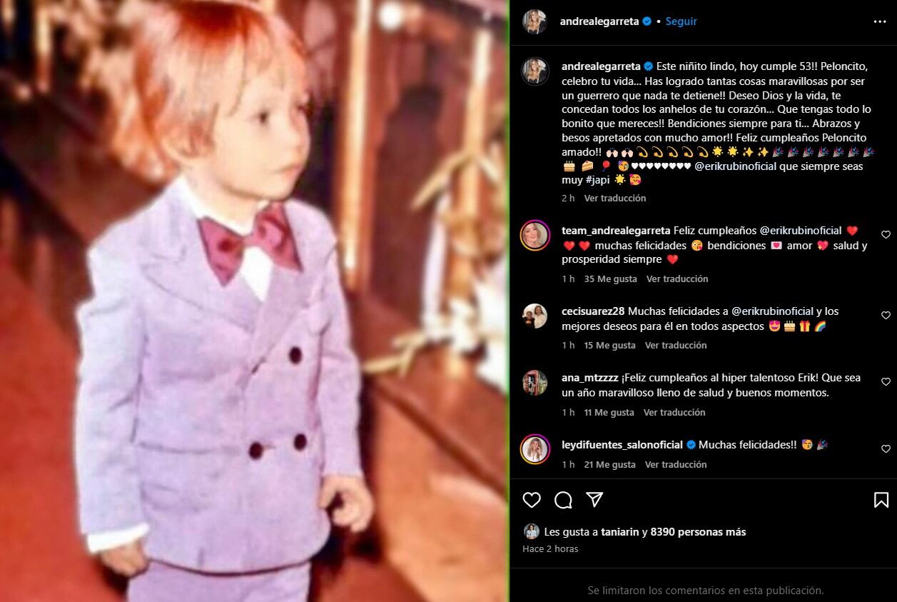 Andrea Legarreta y Erik Rubín