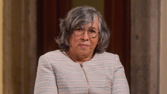 María Estela Ríos González, consejera jurídica de la Presidencia.