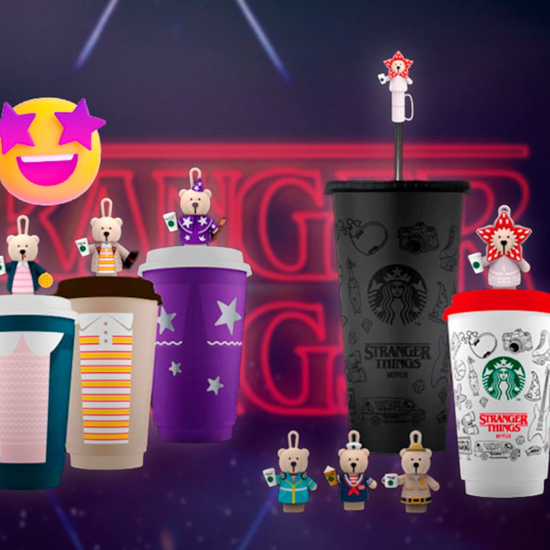 Vasos de Stranger Things en Starbucks: precio, fecha de lanzamiento y cómo es la colección