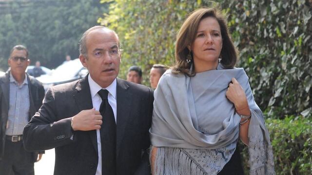 Felipe Calderón y Margarita Zavala