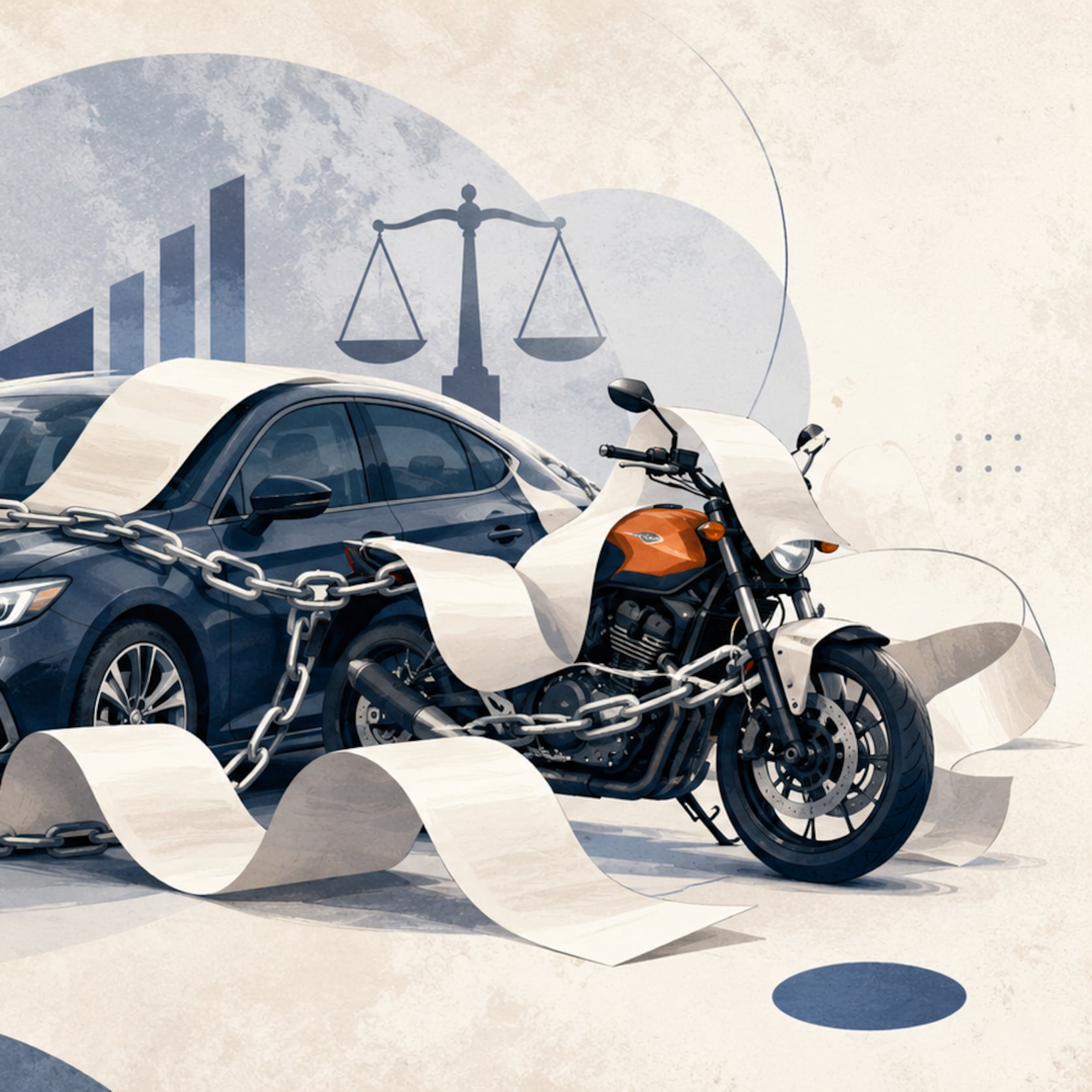 ¿Qué hacer cuando ya no puedes pagar tu auto o tu moto?