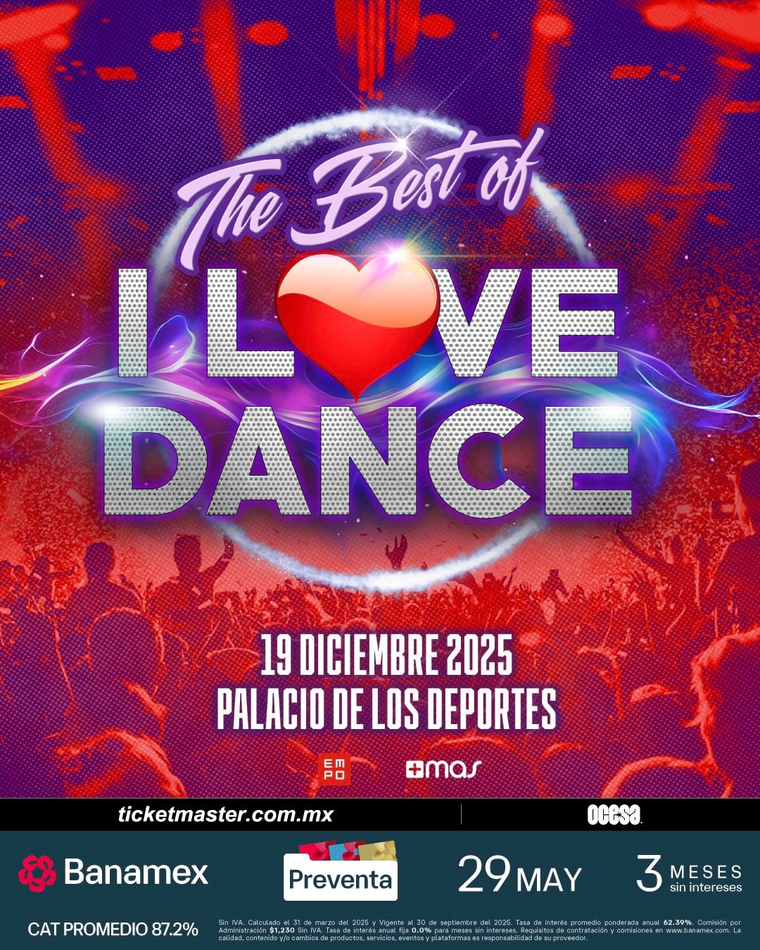 I Love Dance en Palacio de los Deportes