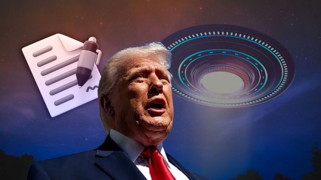 Trump ordena desclasificar documentos sobre OVNIs al Pentágono
