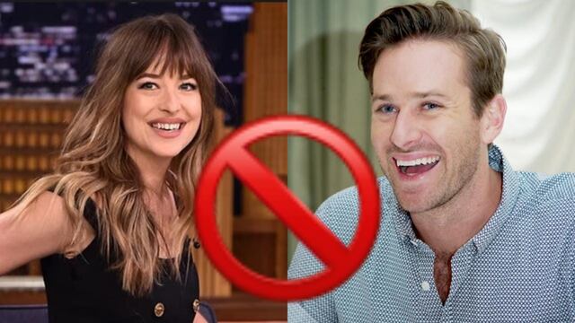 Dakota Johnson hace broma sobre el caníbal de Armie Hammer