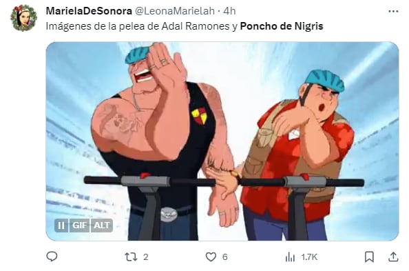 Memes de la pelea de Poncho de Nigris y Adal Ramones