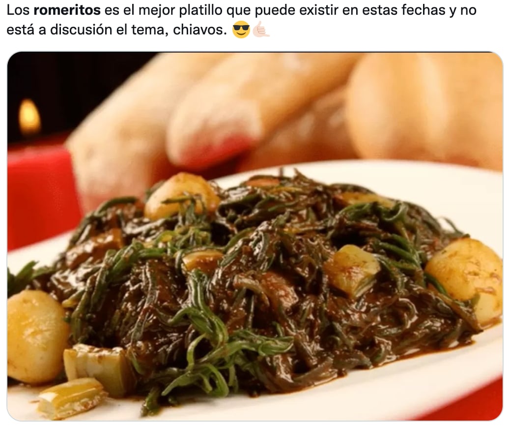 Memes sobre los romeritos en esta Navidad 2022, inundan las redes
