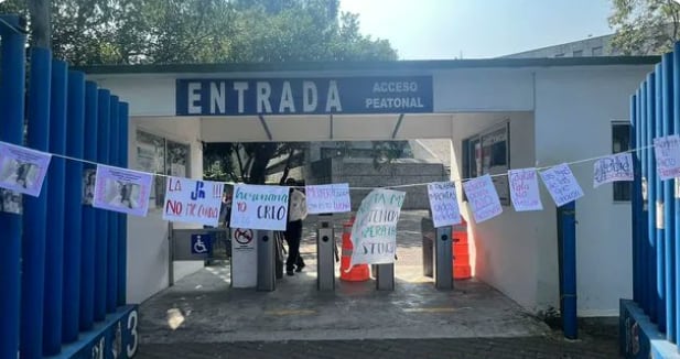 Protesta en la UPN